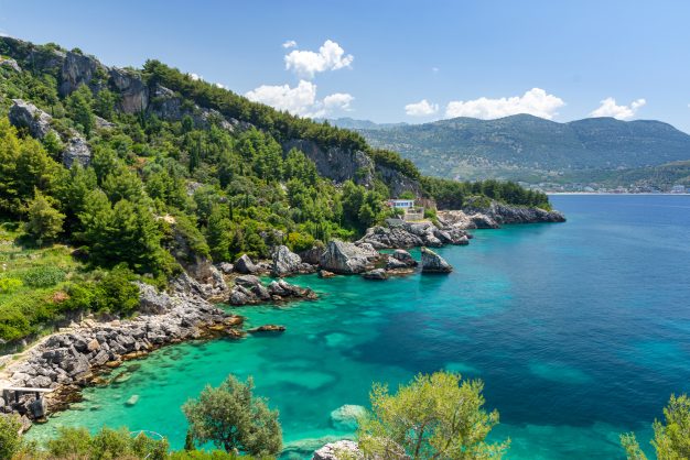 journée6 - RIVIERA ALBANAISE: HIMARE – PORTO PALERMO – VLORA (+/- 90 KM)