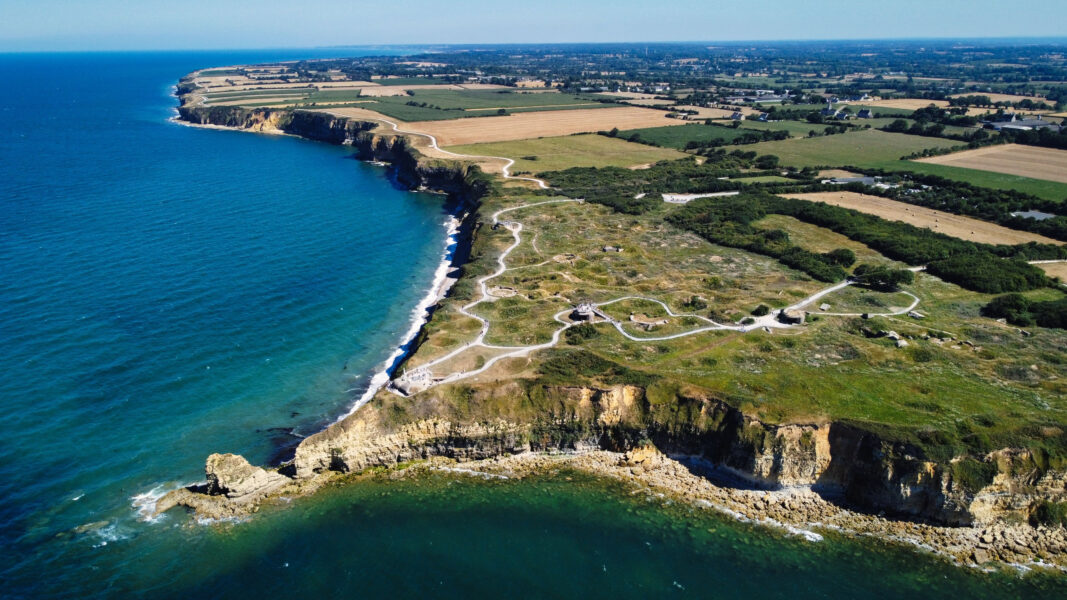 La Seine, la Normandie et ses plages du débarquement.