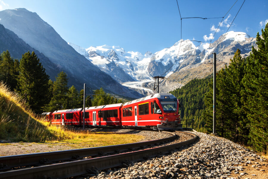 La Suisse à bord de trains mythiques